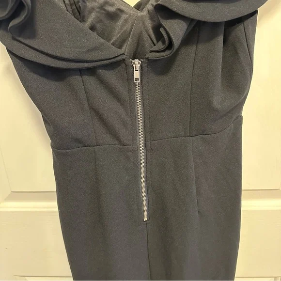 Hello Molly Tokyo Rose Midi dress black Size Small - Picture 7 of 8